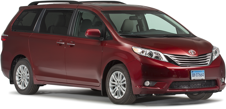 Minivans - Toyota Sienna (1053x768), Png Download