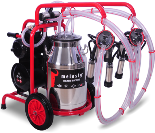 Milking Machines - Milking Machine (500x437), Png Download