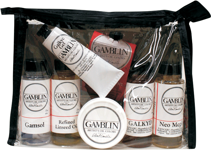 Gamblin Mediums Set - Gamblin : Oil Painting Medium Set (700x498), Png Download