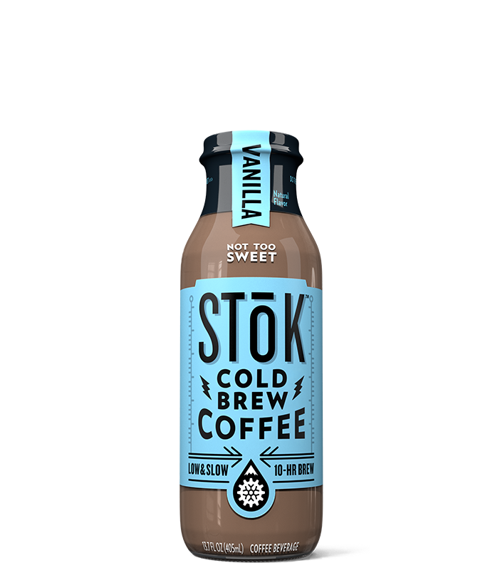 Stōk Vanilla Creamed Cold Brew Coffee - Stok Iced Coffee (781x791), Png Download
