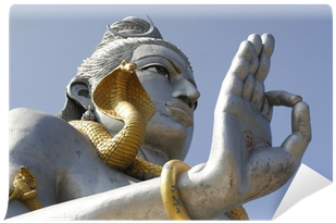 The Biggest Statue Of Lord Shiva In India Wall Mural - Statue (400x400), Png Download