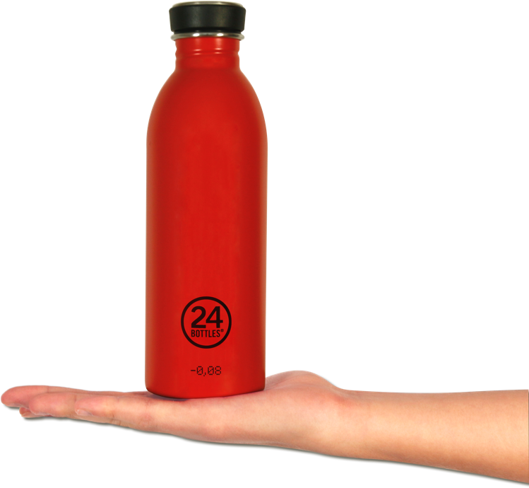 A Single Layer Of Perfectly Designed 18/8 Food-grade - 24bottles Urban Bottle 1 L - Jungle Green (749x690), Png Download