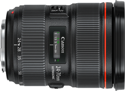 Canon 24 70 2.8 Mk2 (440x319), Png Download