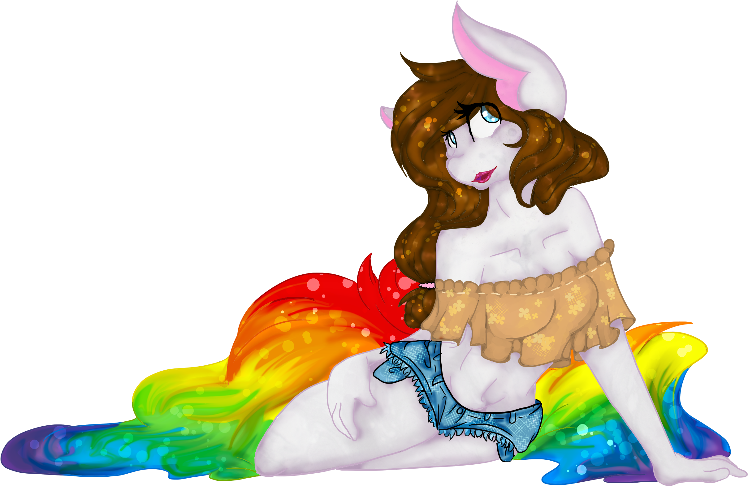 Mscolorsplash, Belly Button, Female, Lipstick, Midriff, - Cartoon (2550x1650), Png Download