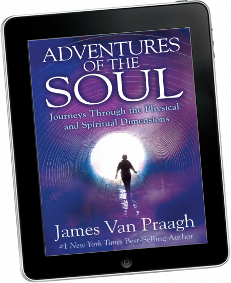 Adventures Of The Soul With James Van Praagh - Adventures Of The Soul: Journeys Through The Physical (450x551), Png Download