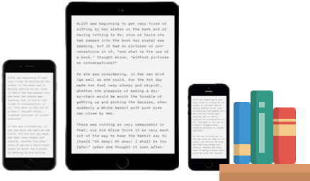 Ipad Ebook (490x300), Png Download