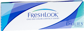 Freshlook One Day Colours - Freshlook One Day Coloured Contact Lenses (10 Contact (440x400), Png Download