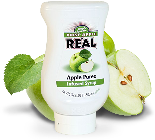 Ind-apple - Black Cherry Real 16.9 Fl. Oz. Infused Syrup (500x500), Png Download