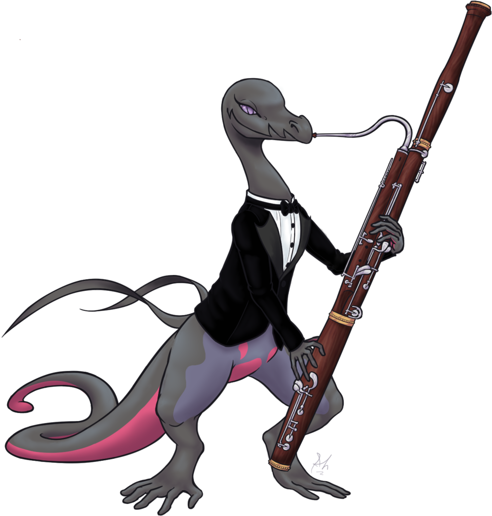 Don't Call That An Oboe By Hawksfeathers97 On Deviantart - Illustration (1024x1069), Png Download