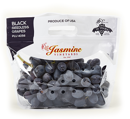 Black Seedless Grapes - Blueberry (440x440), Png Download