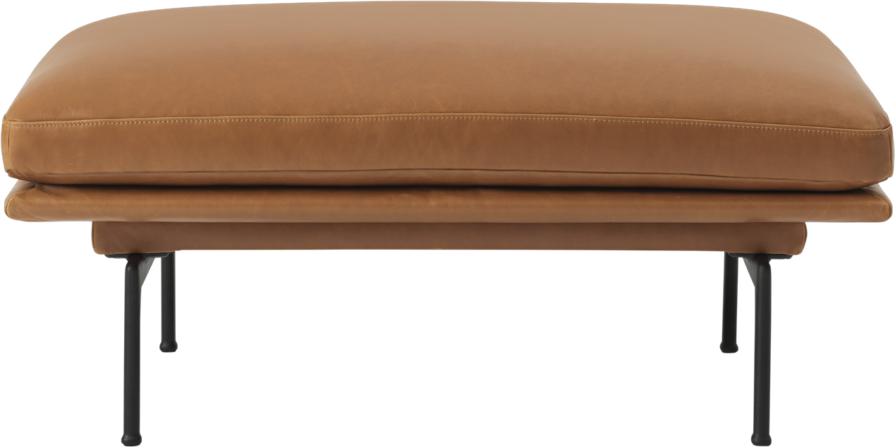 Outline Pouf - Muuto Outline Pouf (2000x2000), Png Download
