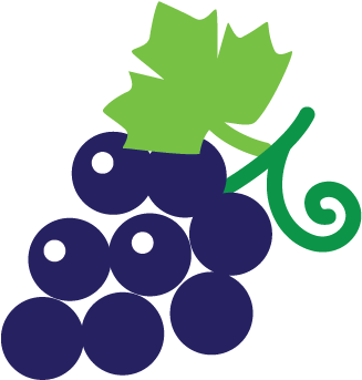Black Grapes - Grape (360x360), Png Download