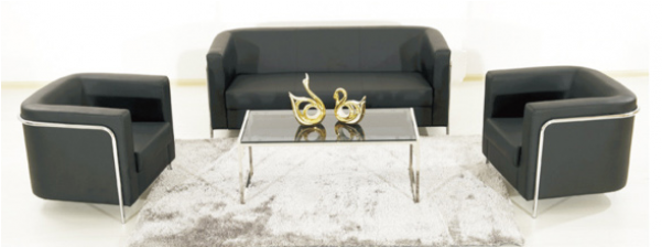 Xp124 Sofa Set - Couch (600x400), Png Download