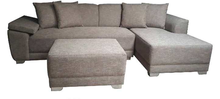 Faisha L-type Sofa Set - All Home Sofa Set (760x760), Png Download
