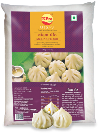 Modak Flour- 500 Gms - K Pra Modak Peeth (475x475), Png Download