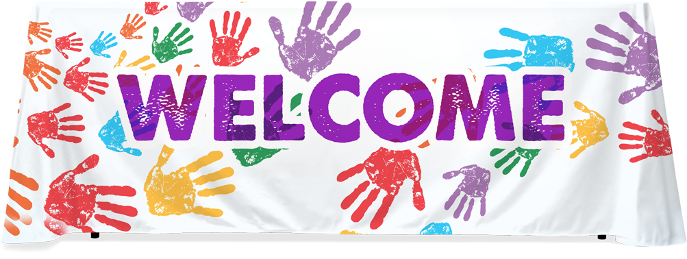 Hands-welcome - Marmont Hill 'all Gardeners Welcome 3' Painting Print (1159x531), Png Download