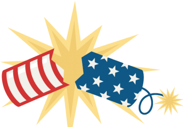 Cute Fire Cracker Clipart (640x480), Png Download