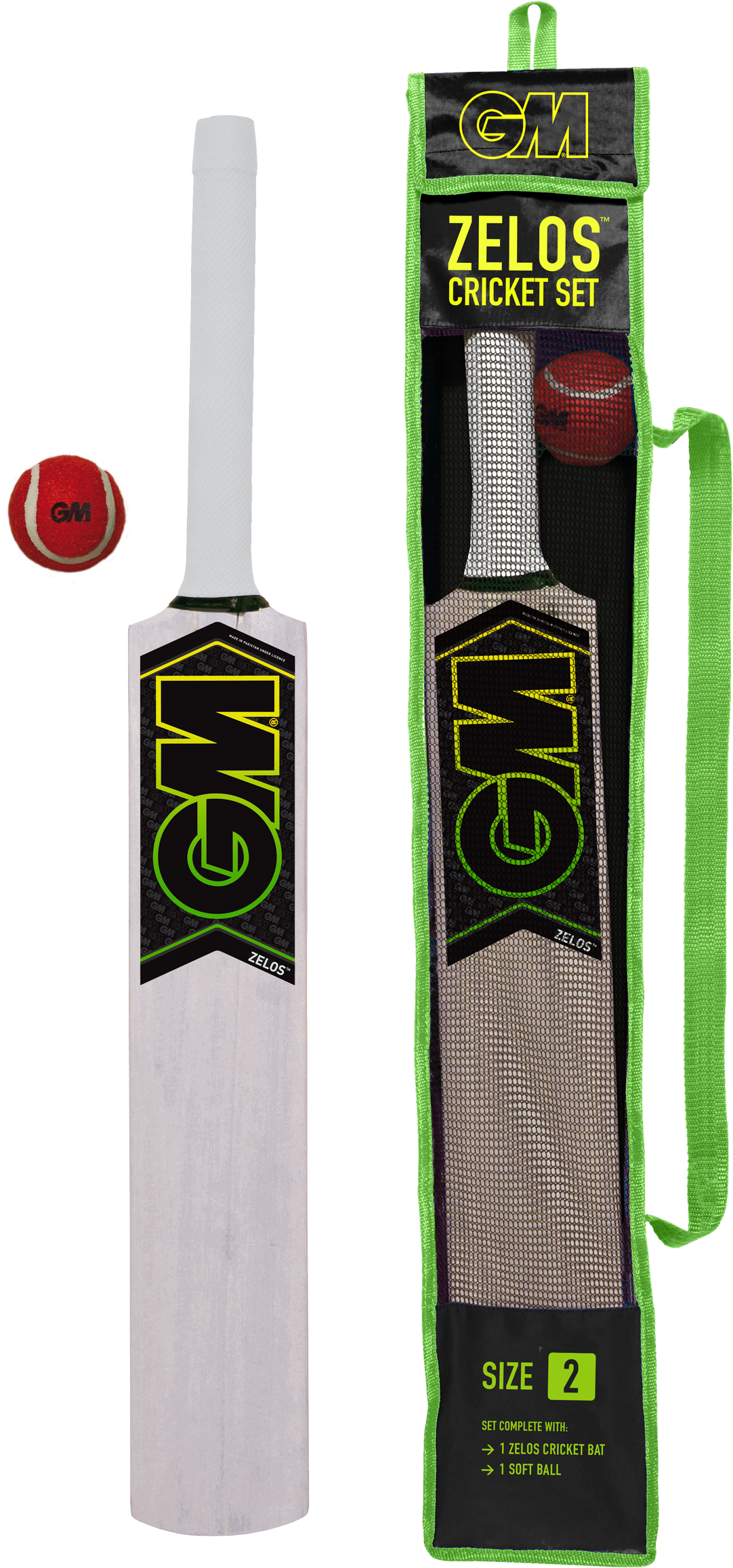 Gm Paragon Cricket Set (1321x2614), Png Download