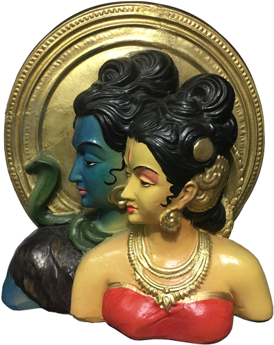 To Add *** Shiva & Shakti 00 Cm Full Colour - - Mahadeva (500x500), Png Download