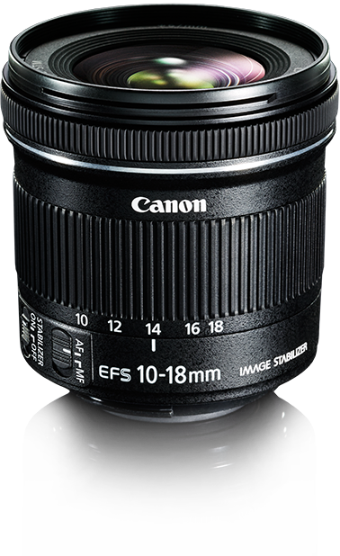 Canon Ef S 10 18mm F4 - Canon Powershot (378x618), Png Download
