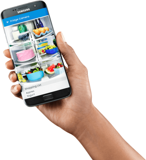 Family Hub - Family Hub View Inside (507x555), Png Download