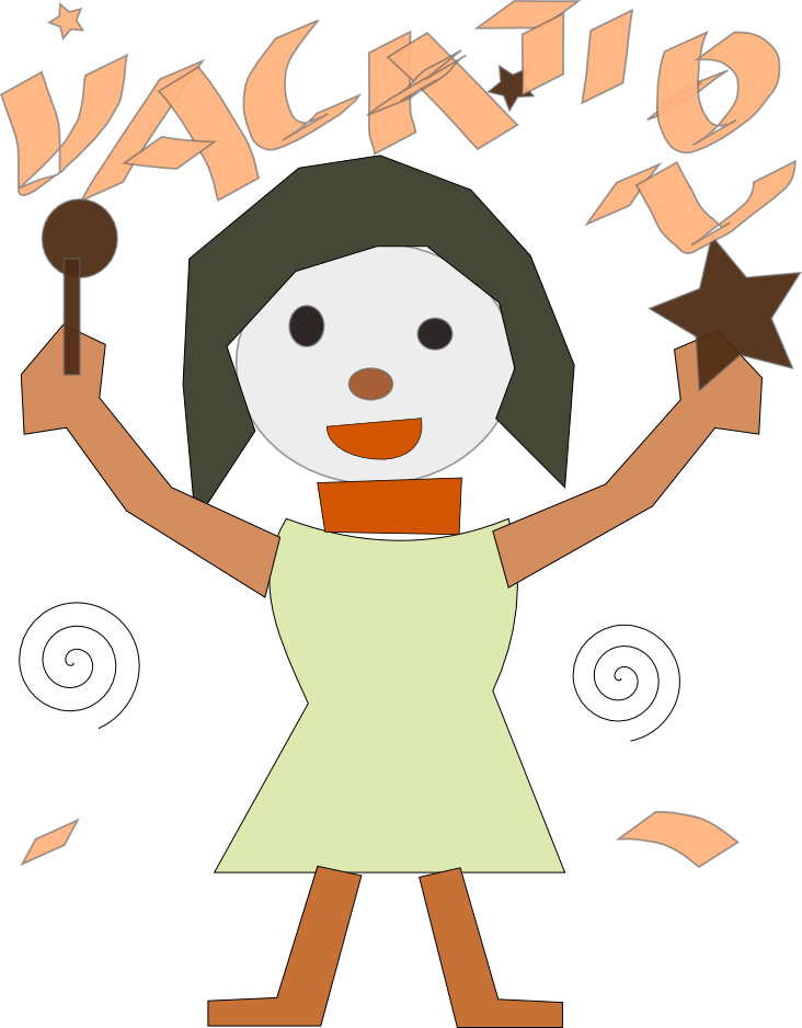 The Vacation - Cartoon (732x938), Png Download
