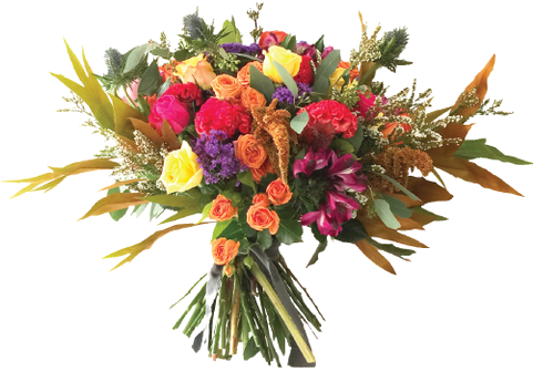 Bouquet Of Birthday Flowers Transparent Images - Birthday (480x480), Png Download