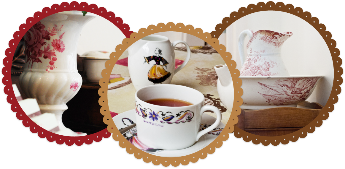 Porcelaine Francaise / French Crockery - Crockery Png (1163x572), Png Download