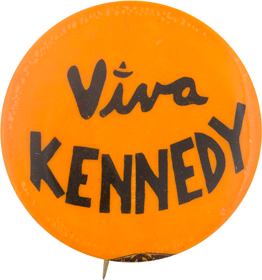 Viva Kennedy Political Button Museum - Robert F. Kennedy (1000x1041), Png Download