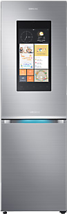 Clipart Transparent Library Family Hub Freezer L Rb - Samsung Smart Fridge Freezer (430x502), Png Download