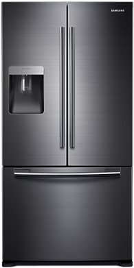 Png Black And White Download Samsung Litre French Door - Samsung Srf582dbls (650x650), Png Download