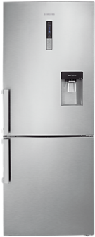 Image - Samsung Rl4362fbasl 471l Freestanding Fridge Freezer (650x650), Png Download