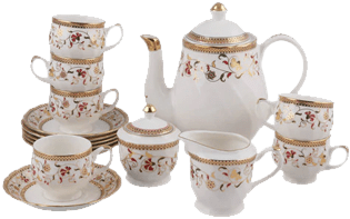 Our Products - Tea Set (350x350), Png Download