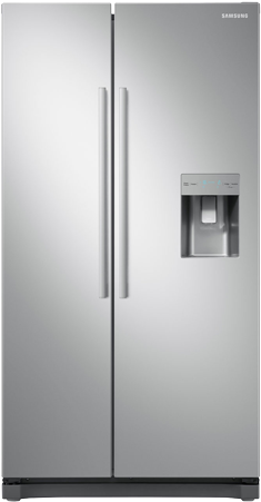 Samsung Rs52n3313sa, Side By Side Fridge Freezer In - Samsung Rs54n3103sa (450x450), Png Download