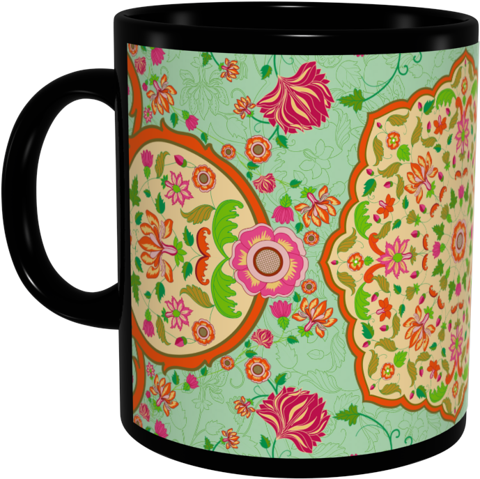 Ornate Mugha - - Mug (688x688), Png Download
