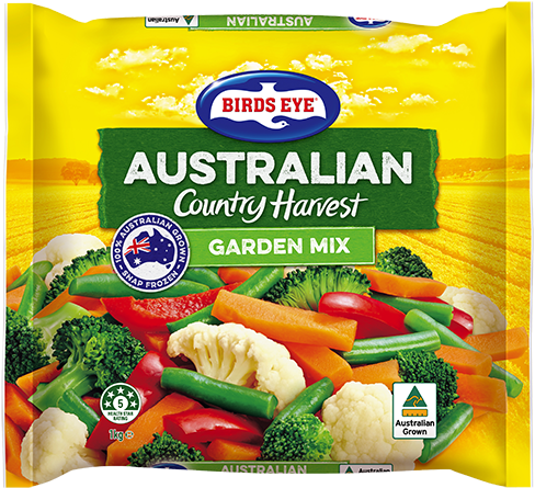 Mixed Vegetables - Birds Eye Garden Mix (560x460), Png Download