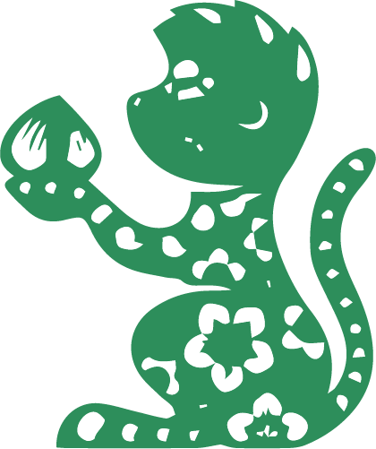 Feng Shui 2018 Monkey (420x501), Png Download