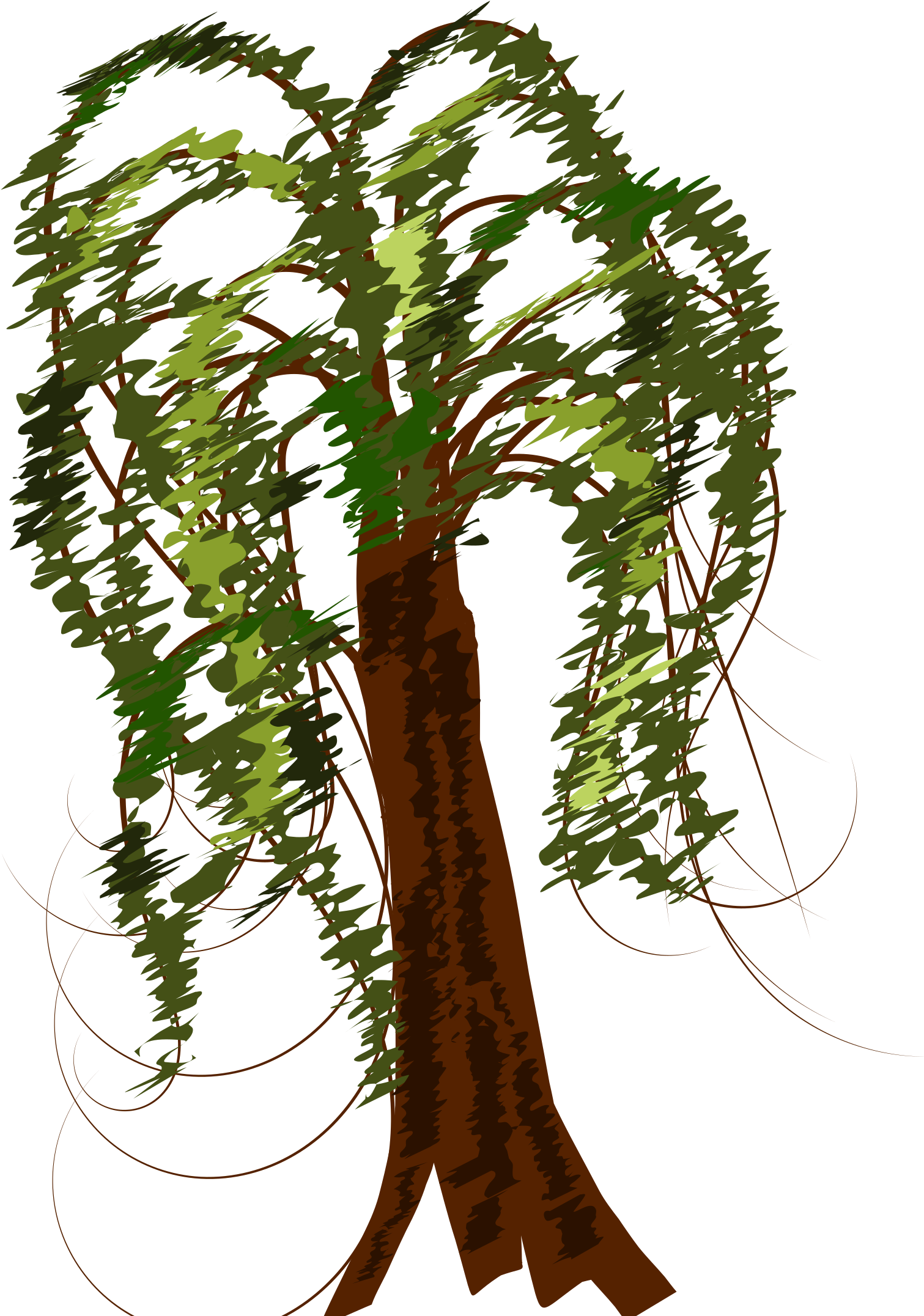 This Free Icons Png Design Of Brown Tree (1697x2400), Png Download