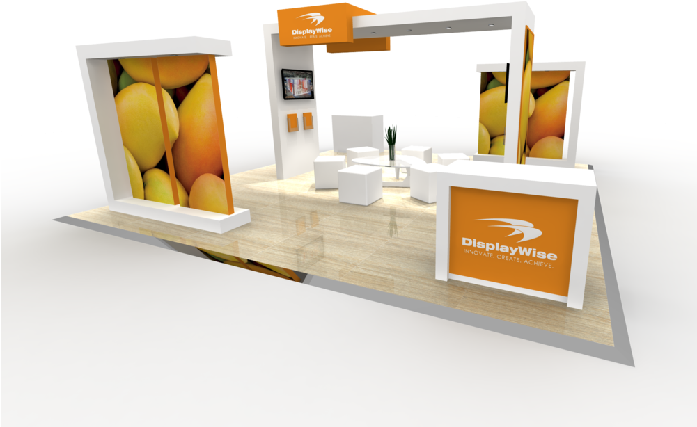 Mango 6x6 Island (1000x718), Png Download