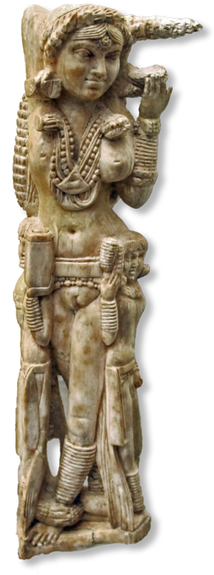 One Of The Most Fascinating Objects In The Gabinetto - Carving (300x815), Png Download