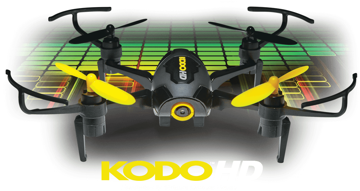 Ready To Fly 106 Mm Camera Drone - Dromida Kodo Hd Uav Quadcopter Rtf W/camera (1200x660), Png Download