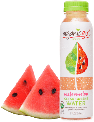 Organicgirl Watermelon Clear Greens Water - Organic Girl (500x432), Png Download