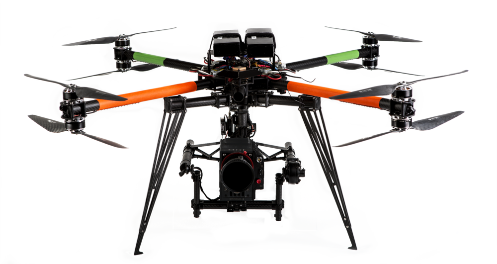 Cinestar X8 - Freefly Cinestar X8 (1000x531), Png Download