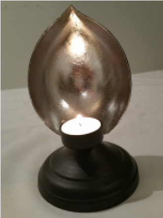 Diya Candle Holder - Candle (460x440), Png Download