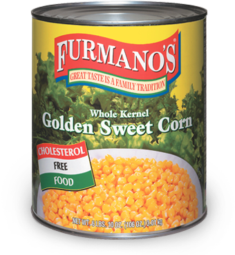 Large Corn - Furmano's Furmano&amp;apos;s Navy Beans (359x382), Png Download