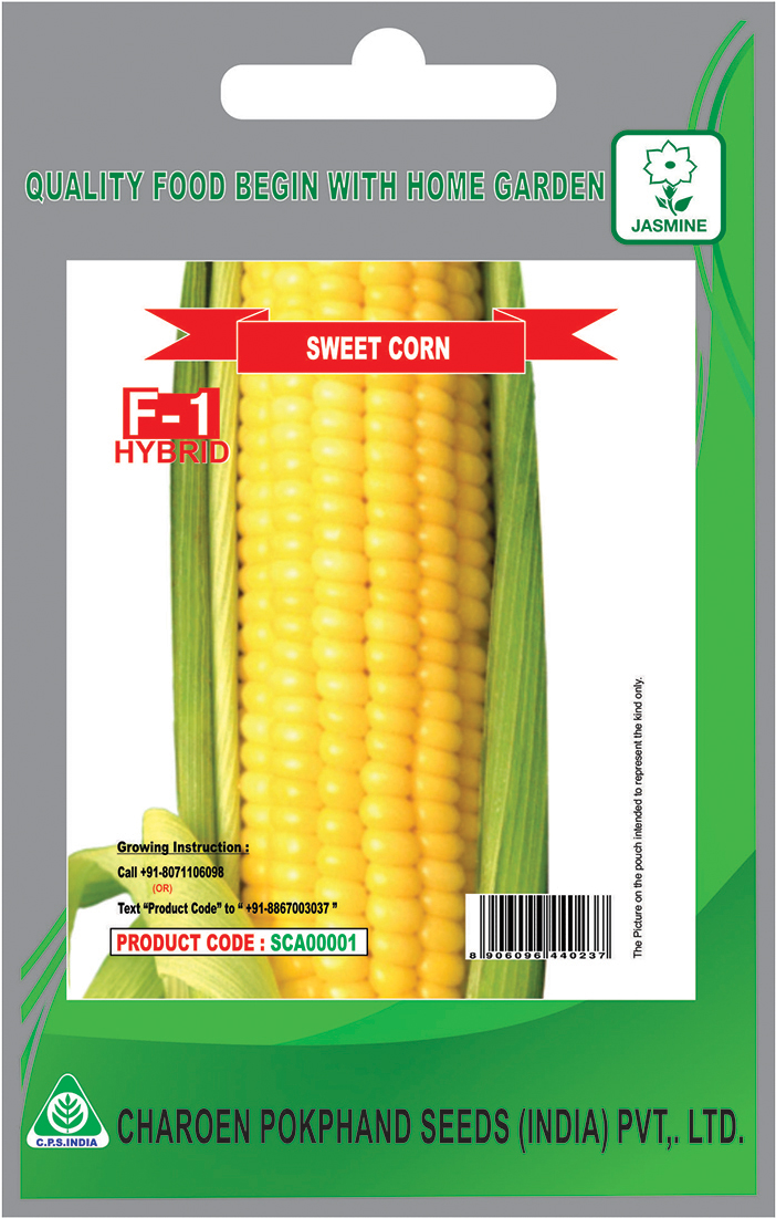 Sweet Corn Bi Color 25 Seeds - Seed (1081x1376), Png Download