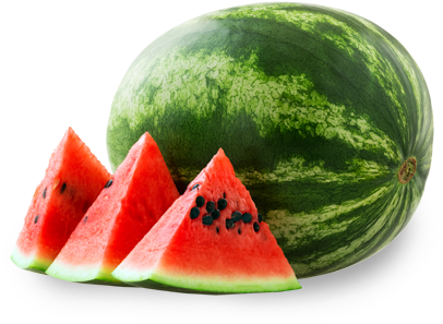 Watermelon Frozen Usa - Usa Fruits (450x348), Png Download