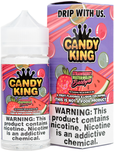 Strawberry Watermelon Bubblegum - Bubble Gum (648x648), Png Download