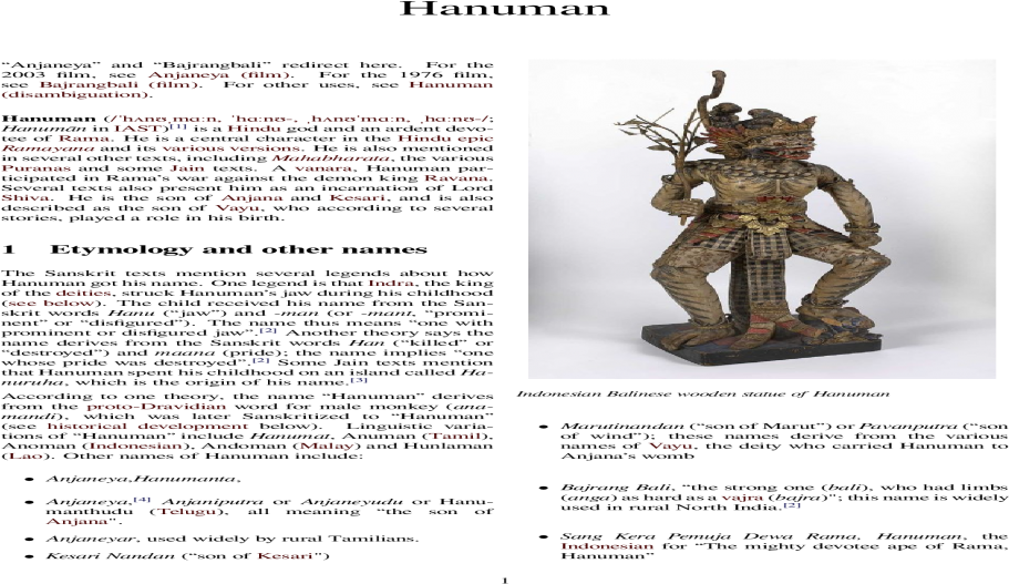 Introduction To One Of The Chief Characters Of Ramayana - Document (1200x630), Png Download