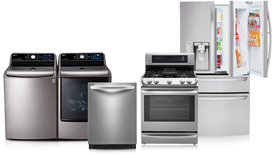 Appliance Financing For Top Brands - Lg 29.7 Cu. Ft. 4-door Refrigerator – Stainless Steel (571x317), Png Download